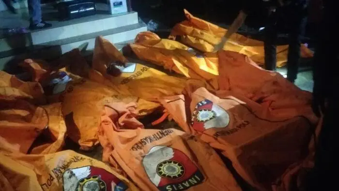 Kebakaran di Panti Werdha Damai Manado menewaskan 17 lansia. (IST)