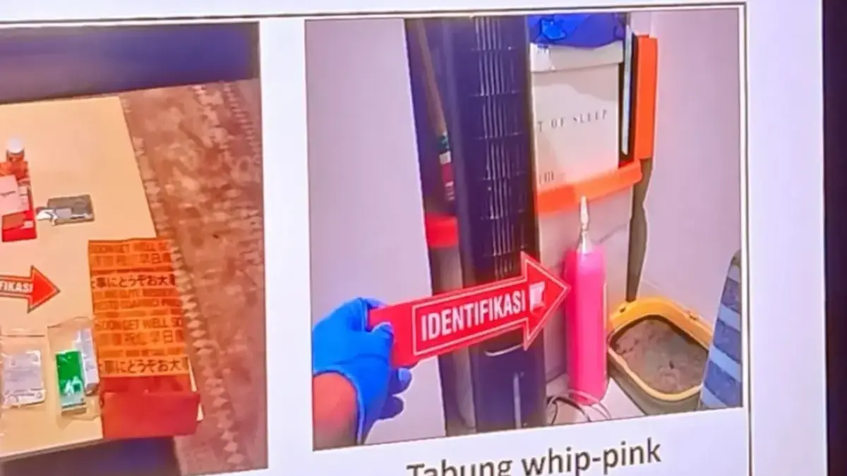 Kasus Kematian Selebgram Lula Lahfah Ditemukan Deoxyribonucleic Acid di Tabung Whip Pink Polres Metro Jaksel menggelar konpers soal tewasnya Lula Lahfah.