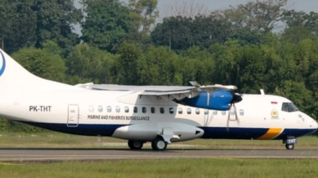 Pesawat PK-THT milik Indonesia Air Transport. (IST)