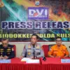 Kapolda Irjen Pol. Djuhandhani Rahardjo Puro, S.H., dan Biddokkes Polda Sulawesi Selatan menggelar konferensi