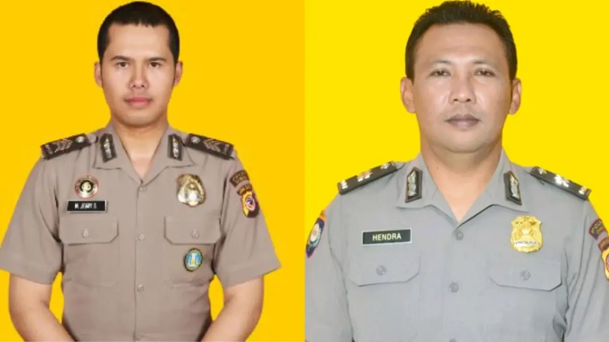 Dua personel Polsek Cisarua gugur kecelakaan saat bertugas. (IST)