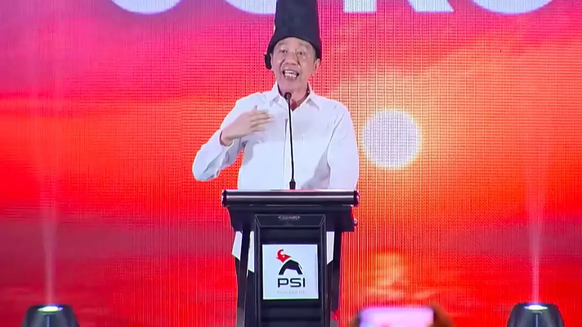 Jokowi Serukan Militansi Kader Partai Solidaritas Indonesia: Saya Masih Sanggup Presiden Ketujuh Jokowi. (Foto: YouTube/SolidaritasIndonesia)