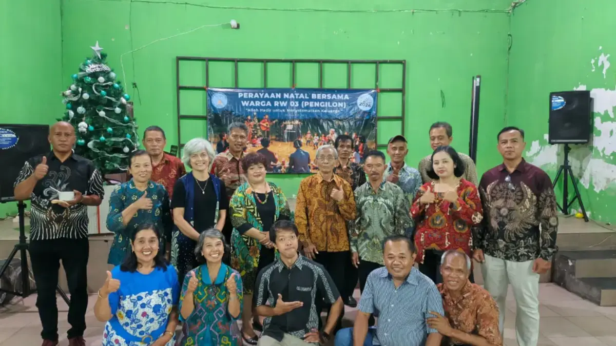 Pengurus Persekutuan Doa Oikumene (PDO) RW 03 Pengilon Salatiga. (Josua)