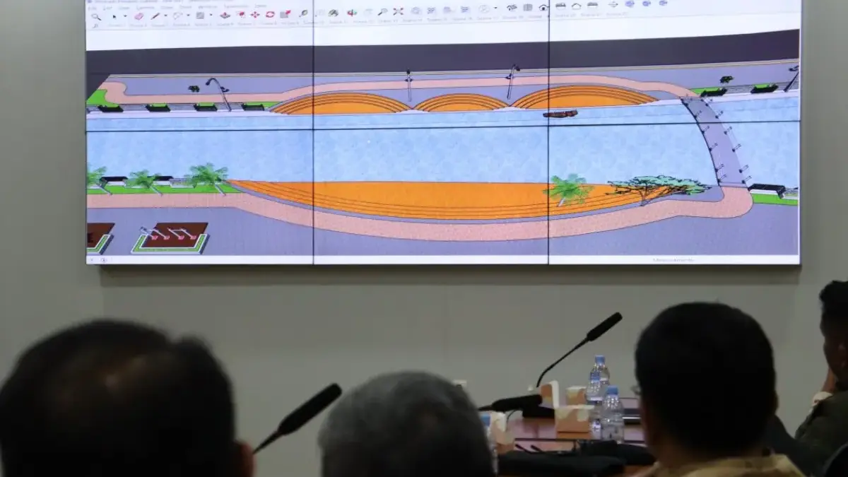 Ekspose Rencana Kerja Normalisasi dan Penataan Sungai Sukalila digelar di Kantor BBWS Cimanuk Cisanggarung, Ka