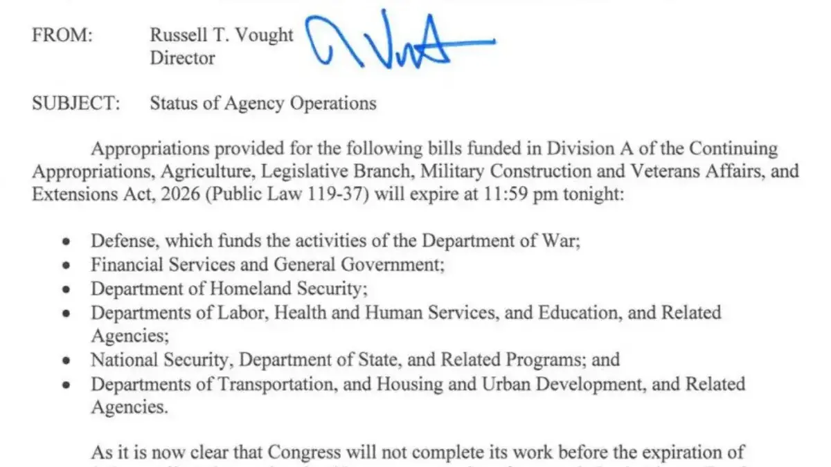 Pemerintah Amerika Serikat memasuki penutupan sebagian pada Sabtu (31/1/2026) pagi akibat kebuntuan anggaran.