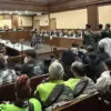 Suasana sidang kasuskKorupsi chromebook Nadiem Makarim