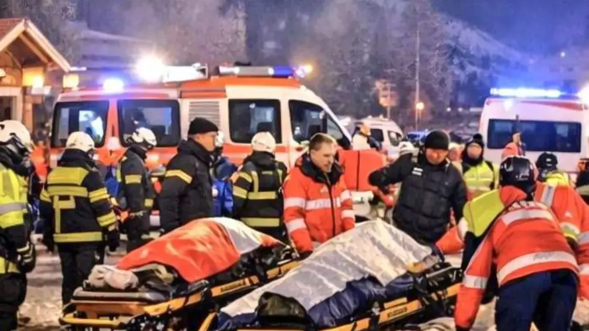 Kebakaran hebat melanda Bar Le Constellation di resor ski mewah Crans-Montana, Swiss. Puluhan orang tewas dan