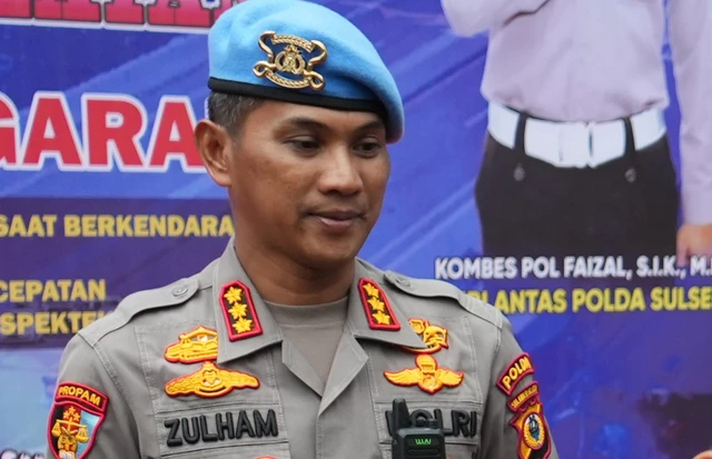 Kasat Narkoba Polres Torut Diduga Beking Bandar Narkoba di WIlayah Toraja Utara Kabid Propam Polda Sulsel Kombes Pol Zulham Effendy. (IST)