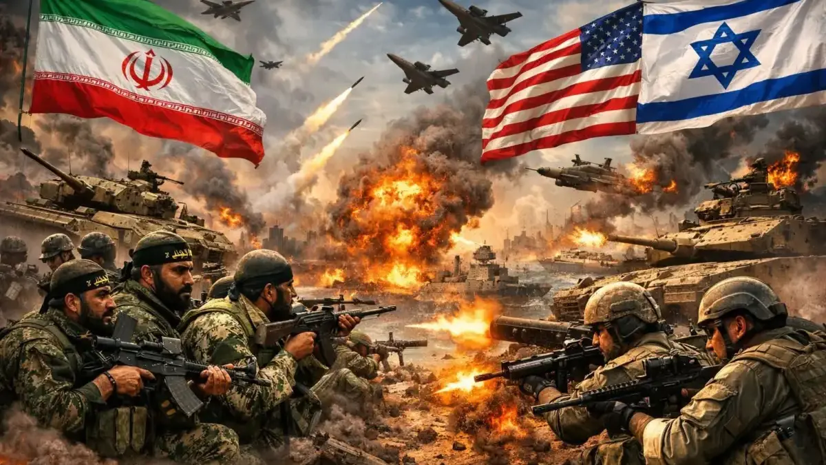 Ledakan besar terdengar di beberapa kota utama Iran seperti Kermanshah, Lorestan, Tabriz, Isfahan and Karaj se