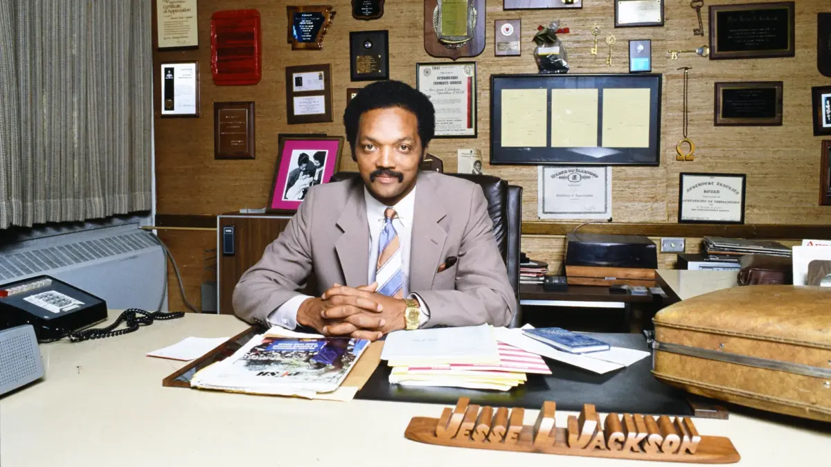 Jesse Jackson tahun 1982. (Foto: Steve Kagan/Getty Images)