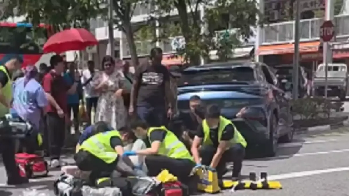 Insiden kecelakaan di Singapura menewaskan seorang bocah perempuan berusia enam tahun dan melukai ibunya yang