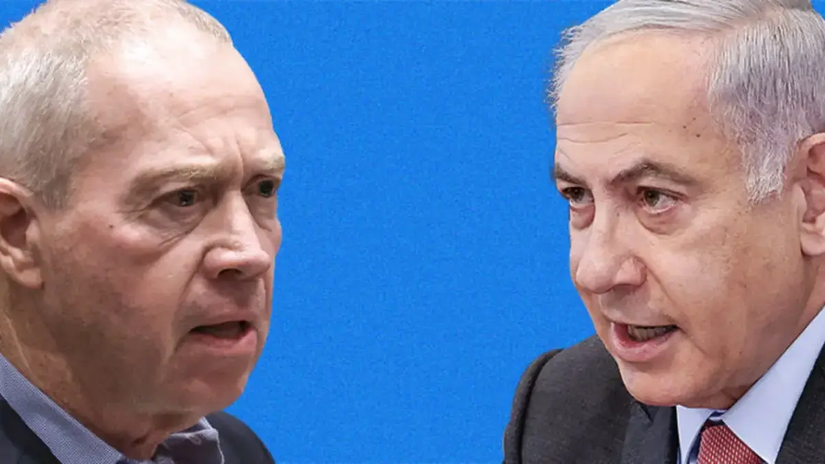 Yoav Gallant dan Benjamin Netanyahu