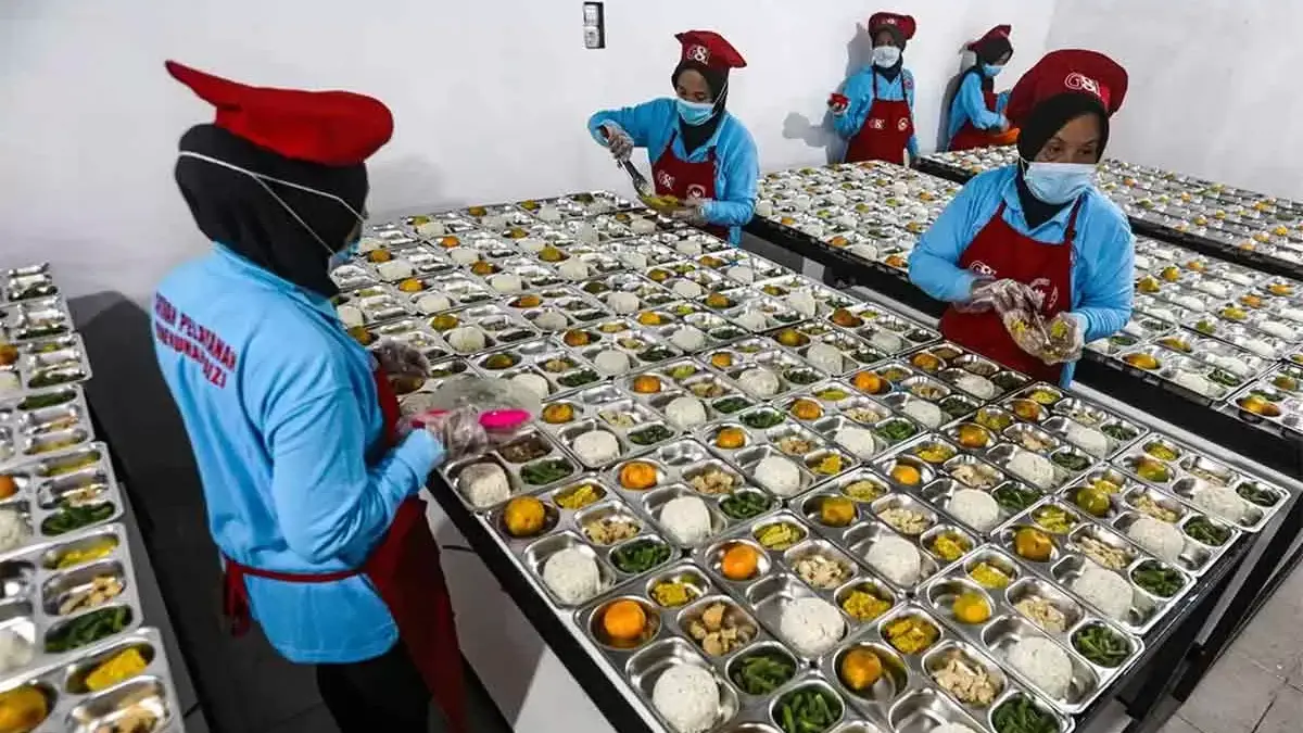 Ilustrasi Dapur MBG di Bogor