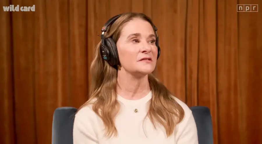 Melinda Gates (Tangkapan layar Podcast NPR Wild Card)