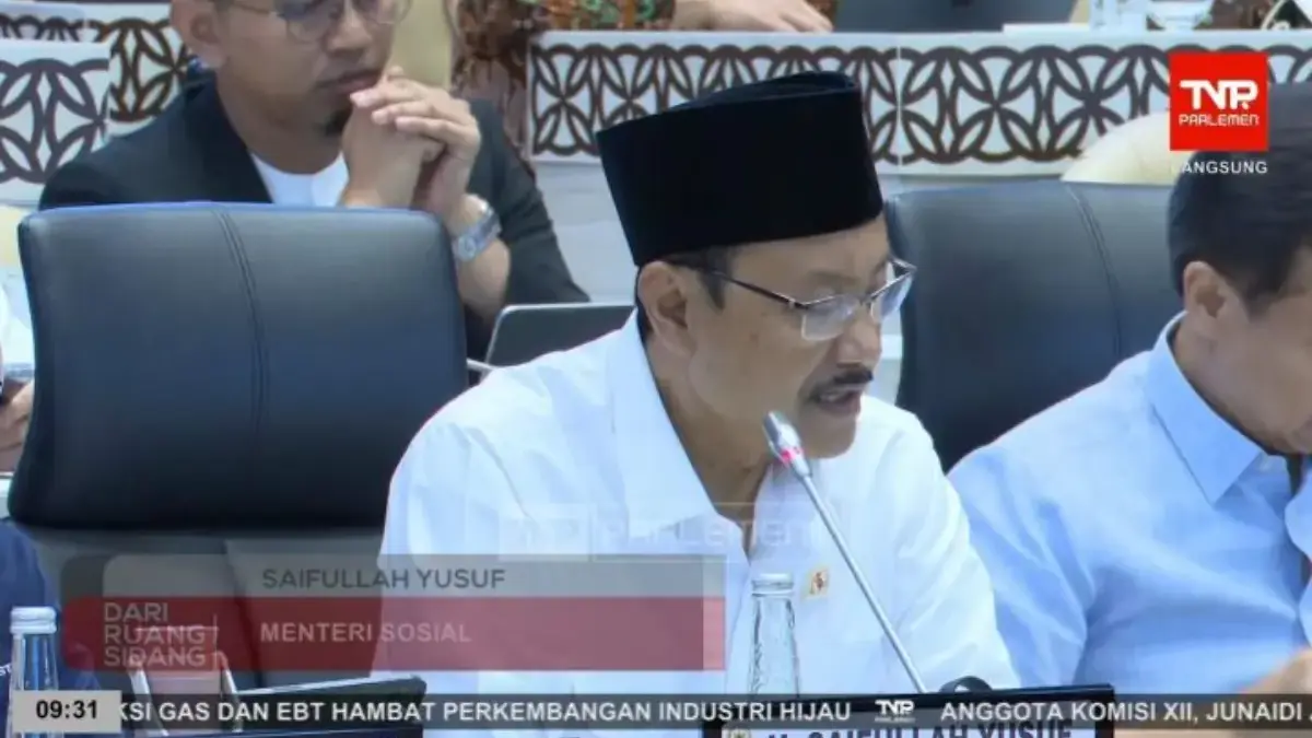 Mensos Saifullah Yusuf atau Gus Ipul. Foto: TVR Parlemen.