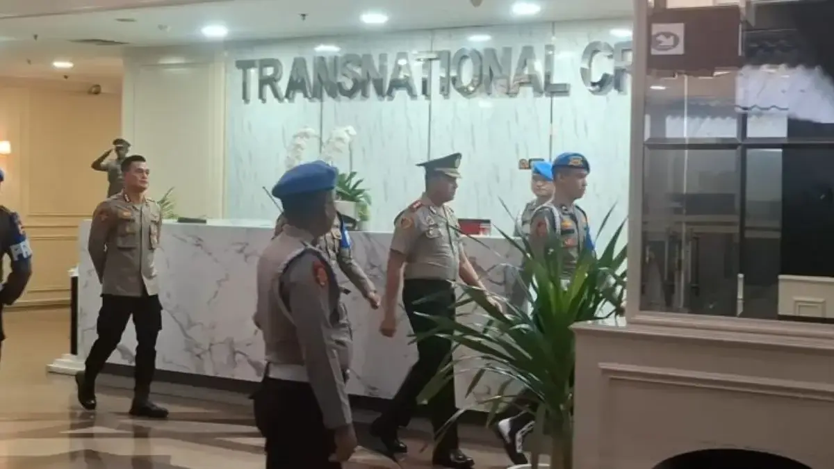 AKBP Didik Putra Kuncoro menjalani sidang etik di gedung TNCC Mabes Polri