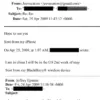 Tangkapan layar email Epstein Files