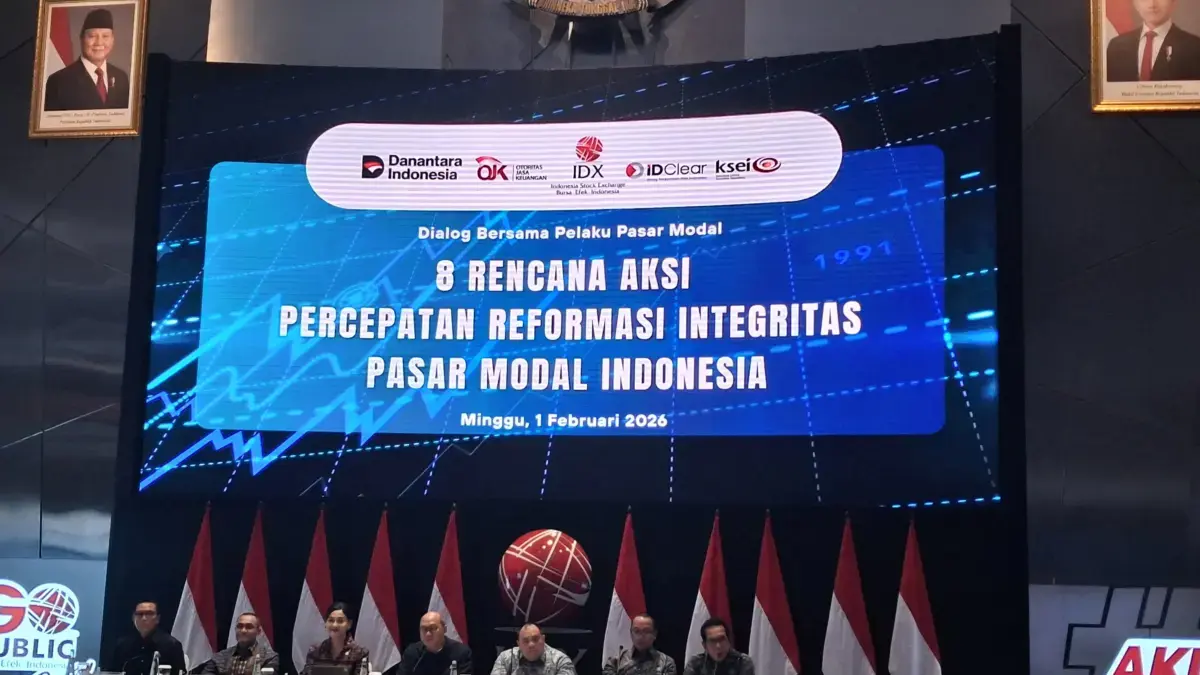 Rosan Roeslani Yakin Kinerja Bursa Saham Indonesia Membaik Bangun Kepercayaan Investor Otoritas Jasa Keuangan (OJK) bersama Self-Regulatory Organization (SRO) mengumumkan delapan rencana aksi perce