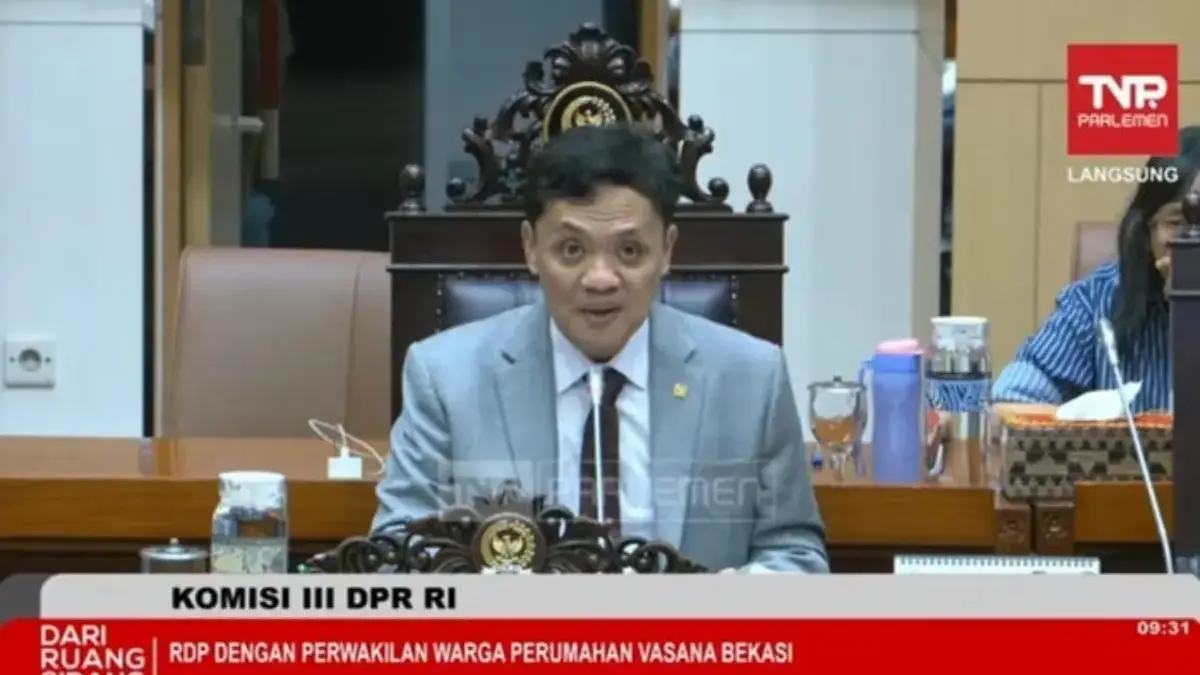 Komisi III DPR Buka Suara Soal Kasus Bocah 12 Tahun di Sukabumi yang Diduga Tewas Dianiaya Ibu Tiri Ketua Komisi III DPR Habiburokhman (Tangkapan layar)
