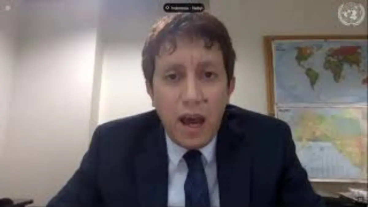 Juru bicara Kemlu RI Vahd Nabyl Achmad Mulachela (Tangkapan layar YouTube)