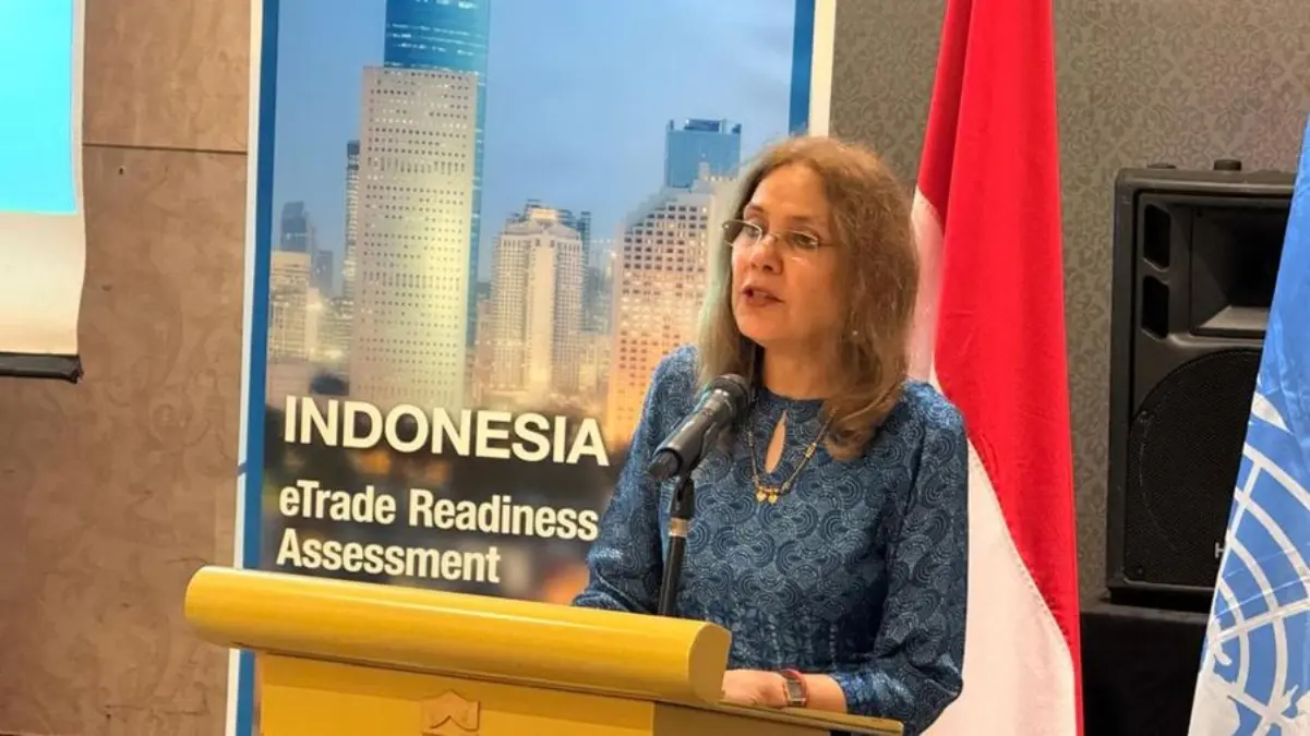 Indonesia-UNCTAD Terbitkan Laporan eT Ready: Perkuat Ekosistem Perdagangan Digital dan e-Commerce PBB bekerja sama dengan Kementerian Luar Negeri meluncurkan Indonesia eTrade Readiness Assessment (eT Ready) d