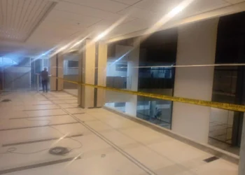 Suasana di lokasi kejadian di Unpam Serang, Banten, Sabtu (7/2/2026).