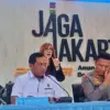 Dirkrimum Polda Metro Jaya, Kombes Iman Imanuddin (baju putih) saat konferensi pers di Mapolda Metro Jaya, Jak