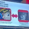Barang bukti yang didapatkan di lokasi penyiraman air keras kepada Wakil Koordinator KontraS, Andrie Yunus