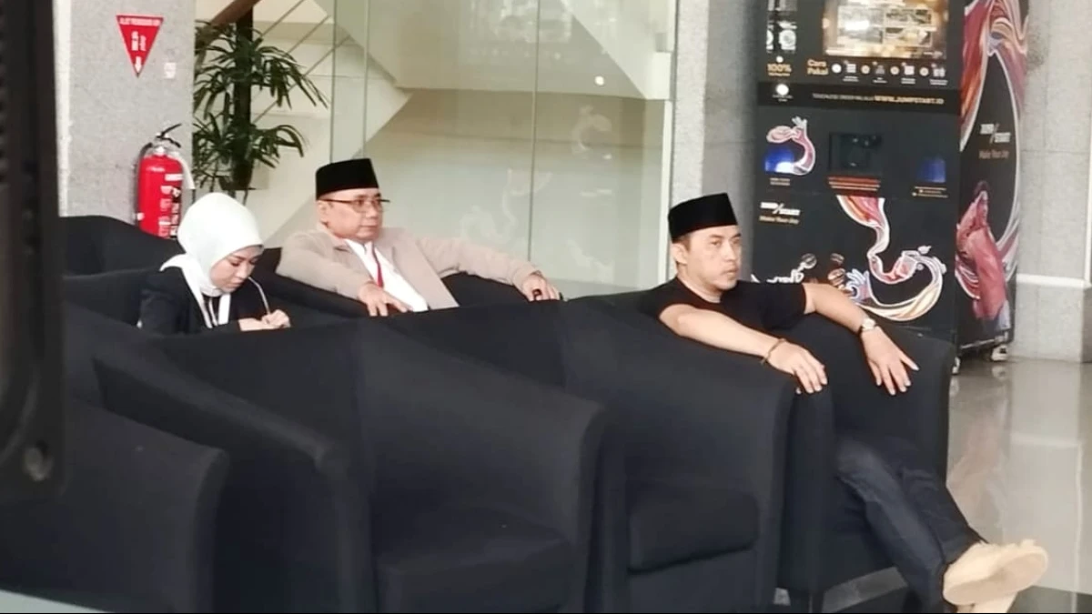 Mantan Menteri Agama Yaqut Cholil Qoumas saat di Gedung KPK