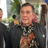 Ketua Umum Pemuda Pancasila (PP) Japto Soerjosoemarno penuhi panggilan Komisi Pemberantasan Korupsi (KPK) untu