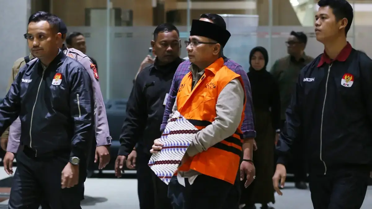 Mantan Menteri Agama, Yaqut Cholil Qoumas, resmi jadi tahanan KPK, Kamis (12/3/2026). (IST)