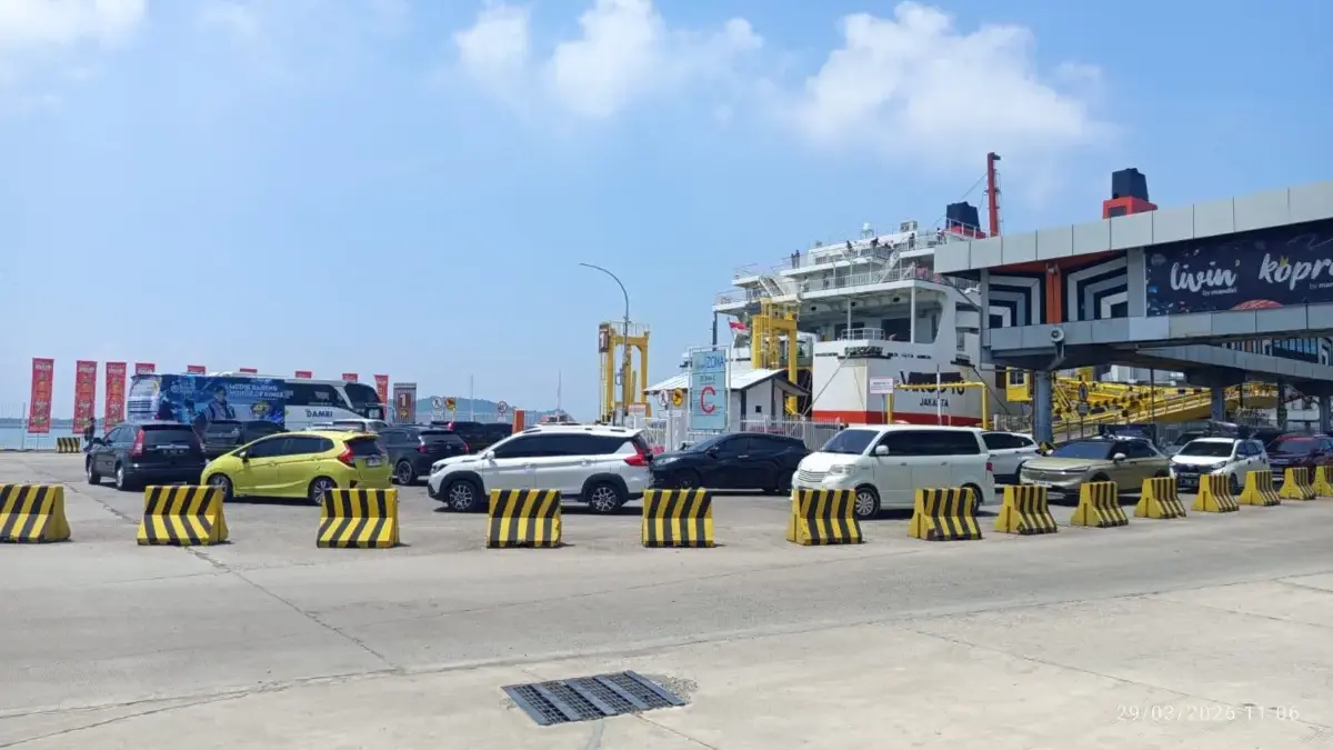 ASDP: 1.148.252 Orang Selama Angkutan Lebaran 2026 Lintas Sumatera-Jawa Dari H-10 sampai H+6, total penumpang yang dilayani ASDP adalah sebanyak 1.148.252 orang dengan kenaikan 2,5 p