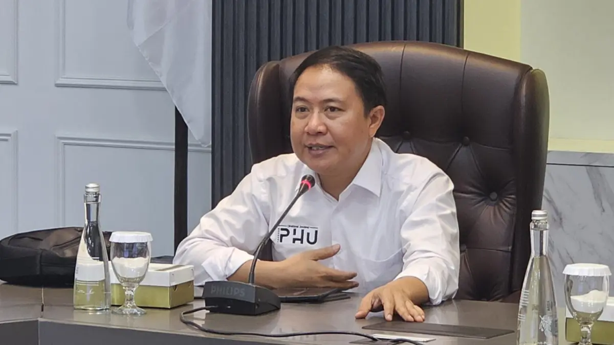 Direktur Jenderal Penyelenggara Haji dan Umrah Hilman Latief