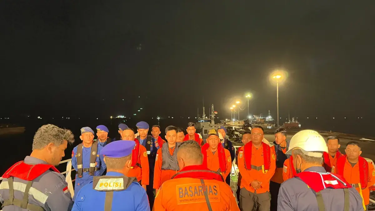 Evakuasi kapten kapal tanker Rusia di perairan Merak (Basarnas Banten)