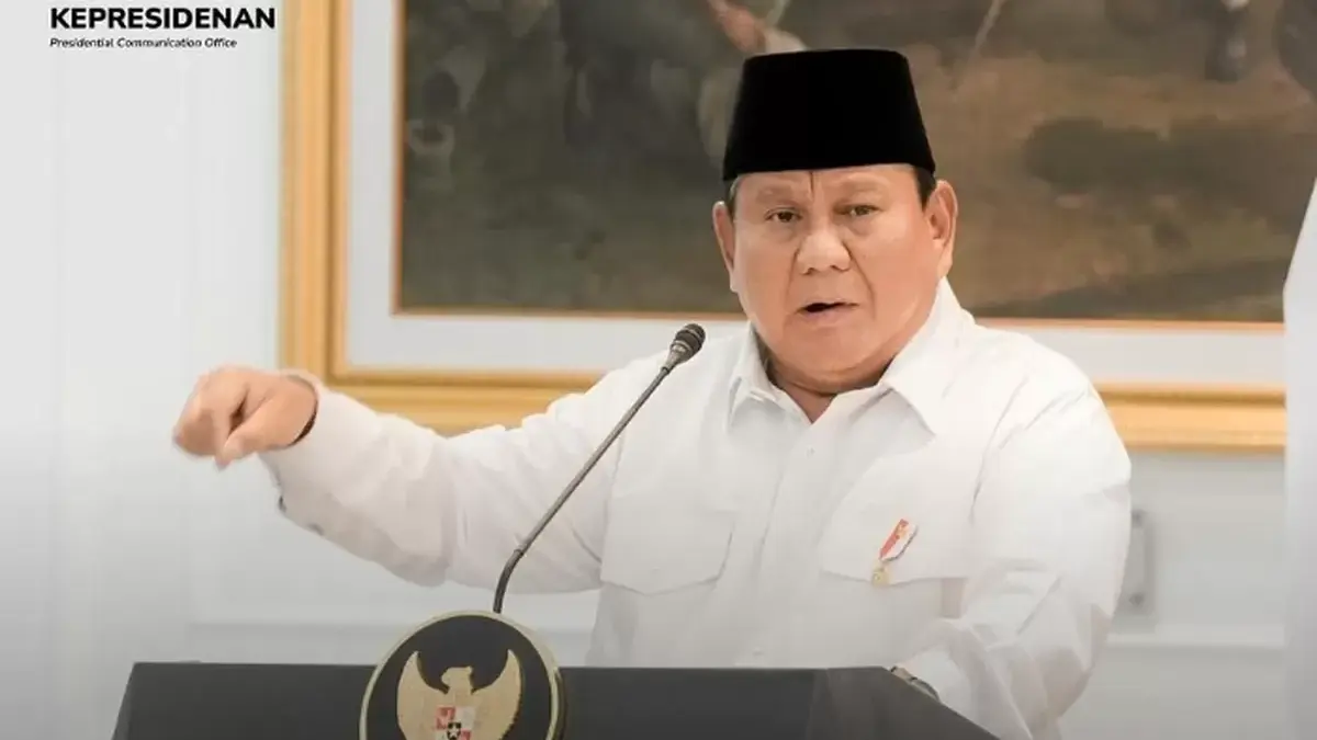 Presiden Indonesia Prabowo Subianto