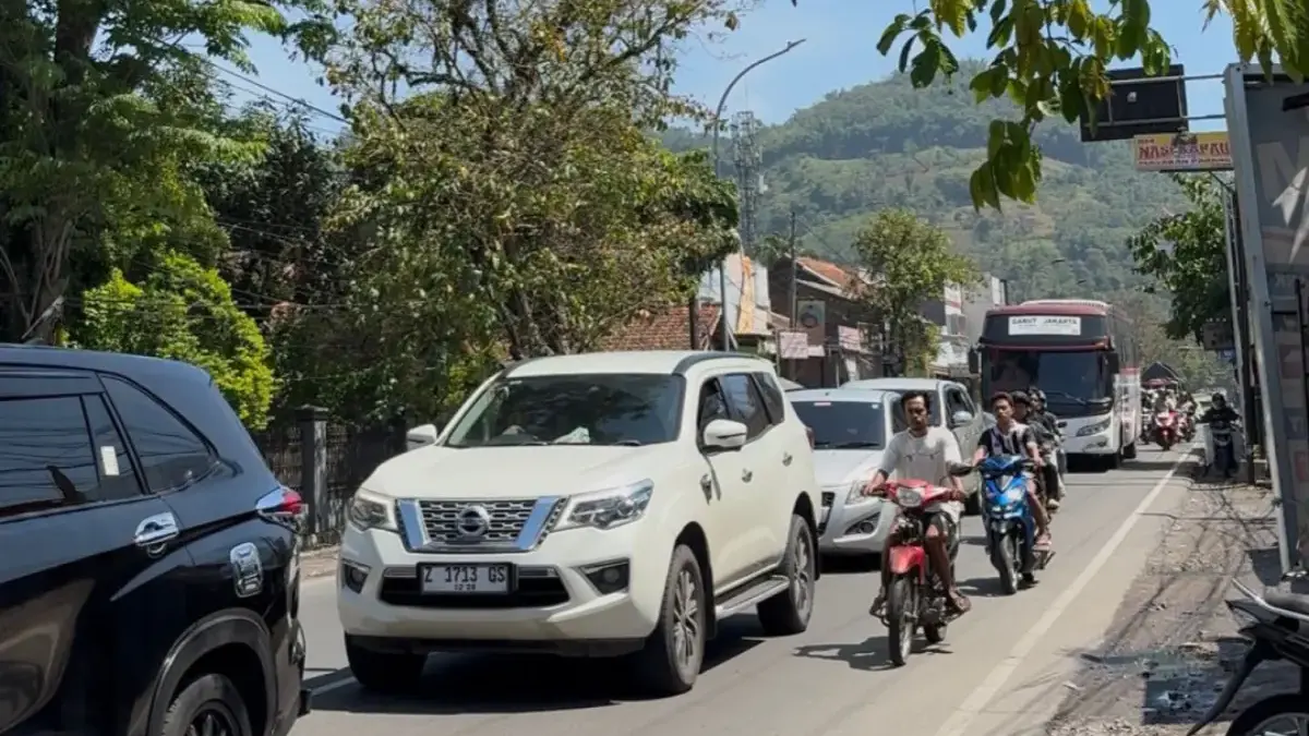 Kawasan jalur Nagreg Kabupaten Bandung.