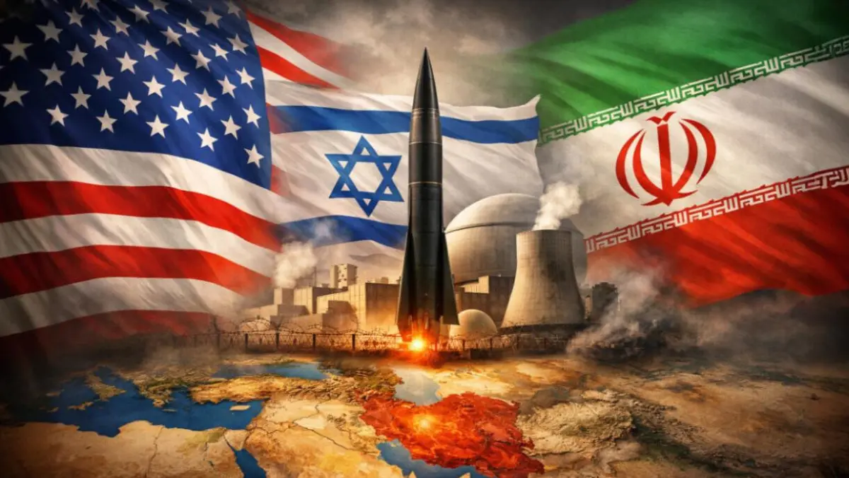Ilustrasi Perang Iran vs Amerika Serikat-Israel