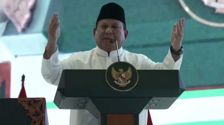 Presiden Prabowo Subianto (Foto: Tangkap Layar YouTube Sekretariat Presiden)