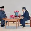 Presiden Prabowo Subianto bertemu Kaisar Jepang, Naruhito di Istana Kekaisaran Jepang, Tokyo hari ini. (Foto/B