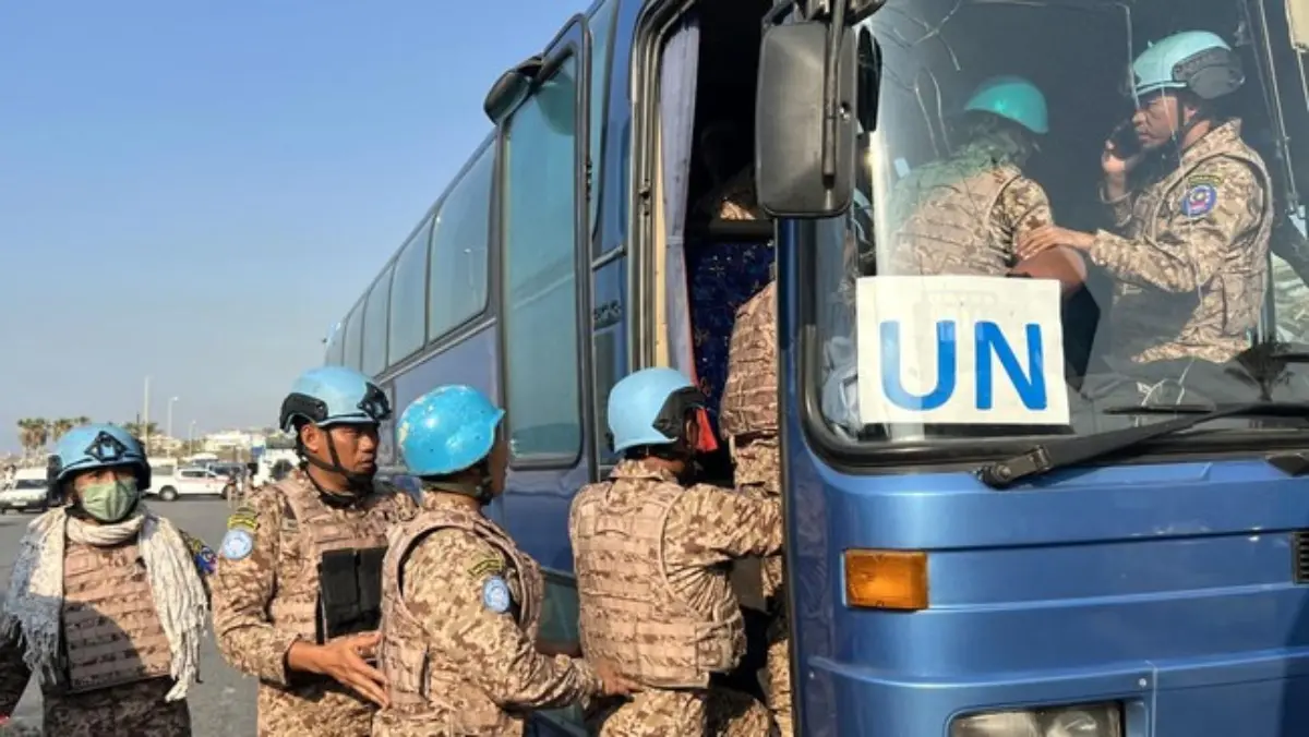 Sejumlah Fakta Personel TNI Penjaga Perdamaian PBB Gugur Akibat Serangan Israel di Lebanon Ilustrasi. Dua personel TNI di UNIFIL kembali tewas dalam insiden ledakan di Lebanon selatan. (Foto: AFP/MAHMO