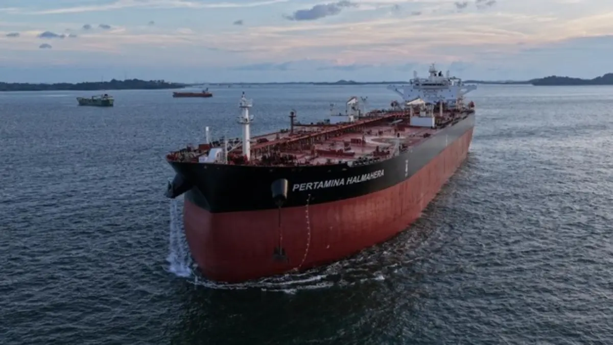 Dua kapal milik Pertamina International Shipping (PIS) yang sebelumnya terjebak di area konflik Timur Tengah k