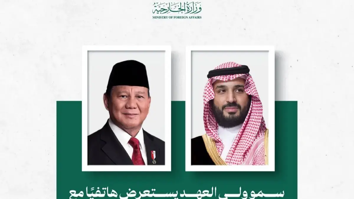 Akun X Kementerian Luar Negeri Arab Saudi, @KSAMOFA.