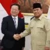 Presiden Prabowo Subianto menerima Menteri Keamanan Negara (MSS) China, Chen Yi Xin, di Jakarta (IG Setkab)