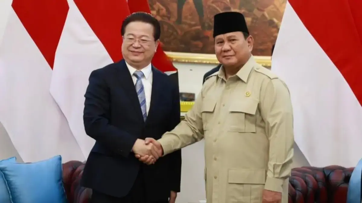 Presiden Prabowo Subianto menerima Menteri Keamanan Negara (MSS) China, Chen Yi Xin, di Jakarta (IG Setkab)
