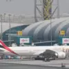 Bandara Internasional Dubai telah menghentikan penerbangan. (Reuters)