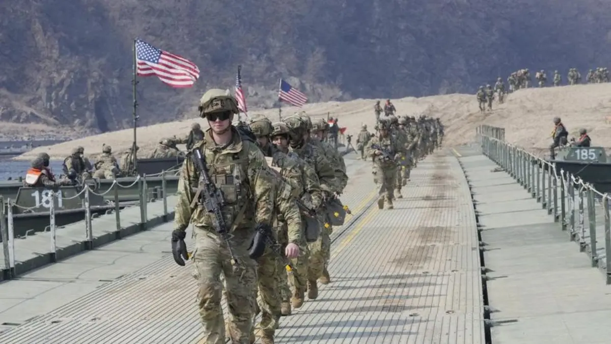 Tentara AS (AP/Ahn Young-joon)