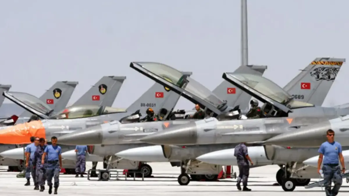 Turki Kirim 6 Jet Tempur F-16 dan Sistem Pertahanan Udara ke Siprus Utara Jet tempur F-16