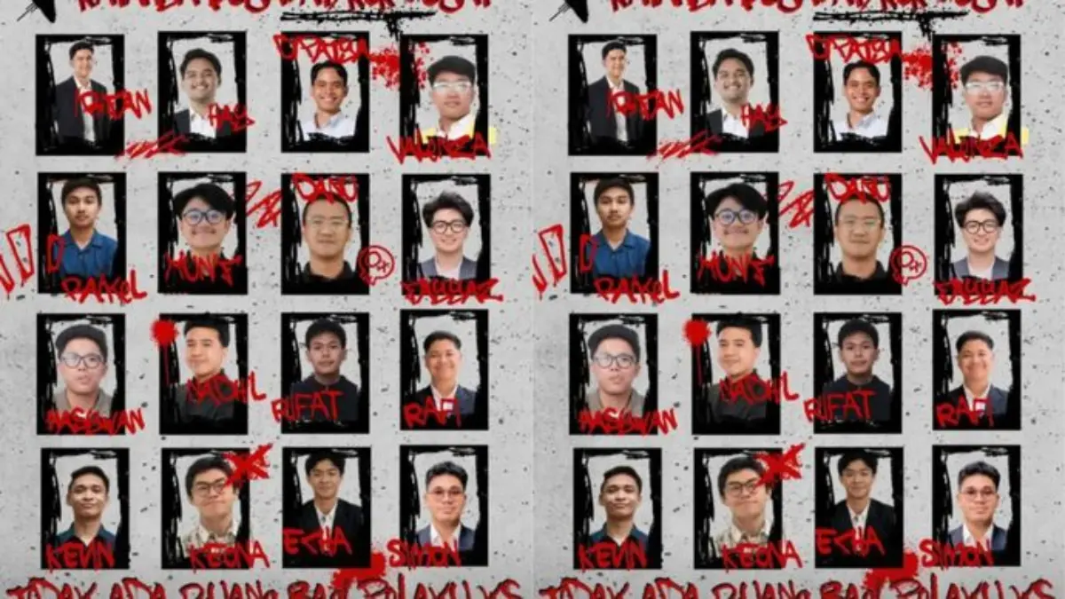 16 Pelaku Pelecehan Seksual Grup Chat Mahasiswa FH UI (Instagram)