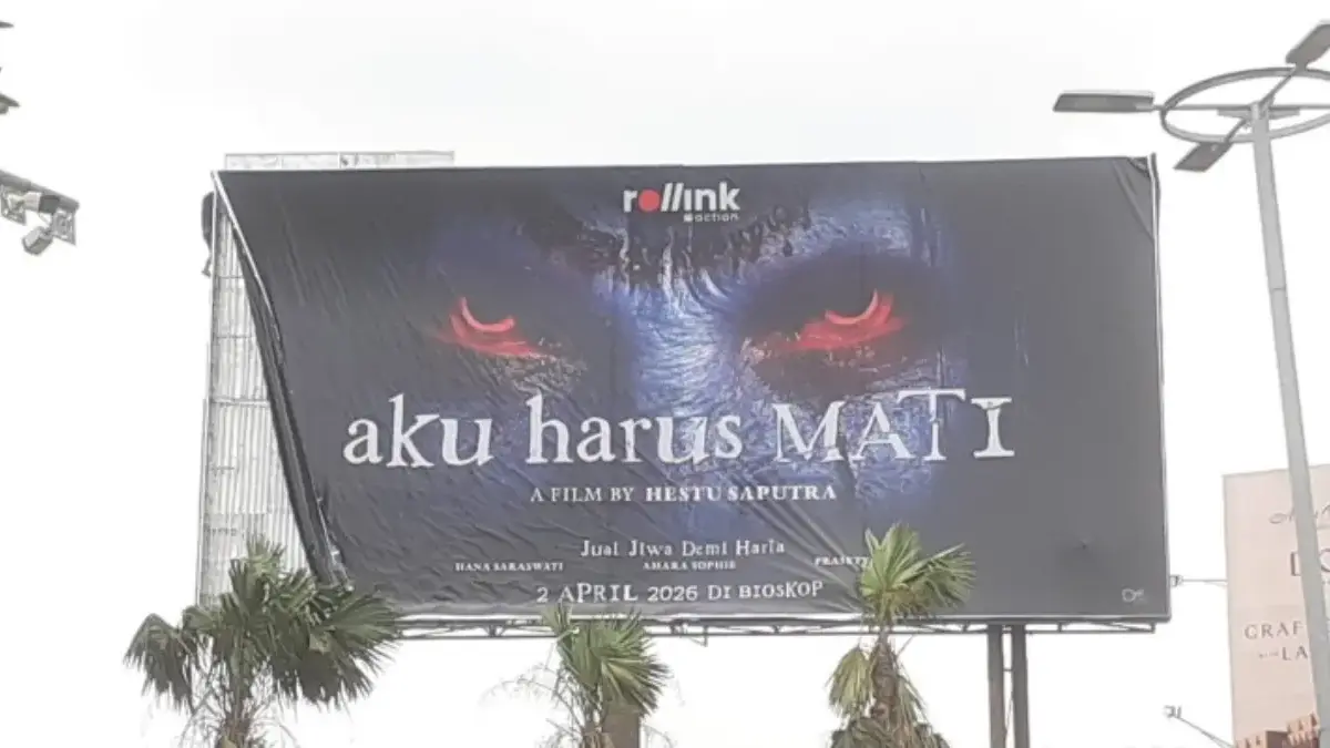 Pemerintah Provinsi DKI Jakarta lakukan penertiban terhadap materi iklan film horor Aku Harus Mati. (Foto: X)