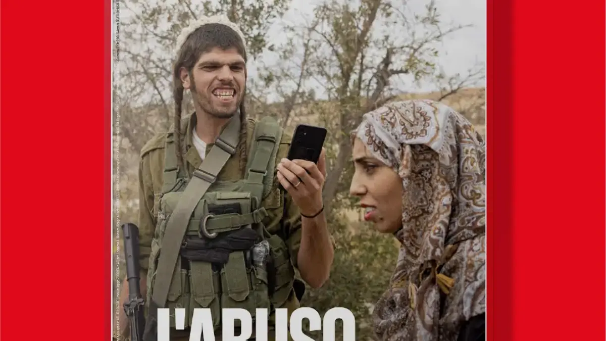 Sampul majalah Italia